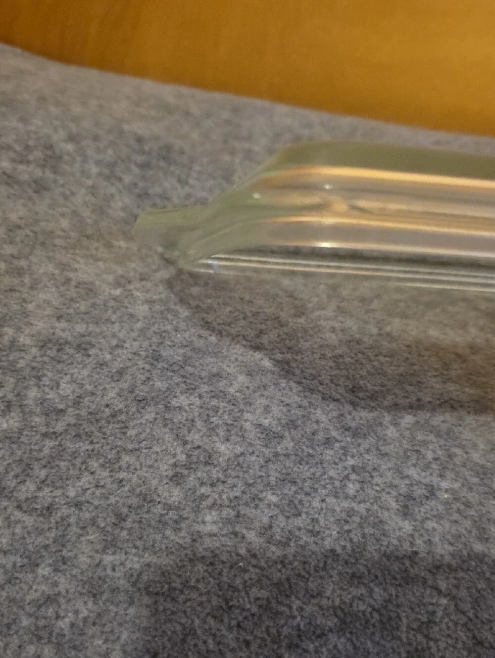 Vintage Clear Glass Pyrex 503-C Refrigerator Jar LID ONLY